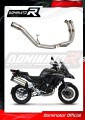 TRK 502X Exhaust Benelli Cat Eliminator Catalyst Catalytic Converter Linkpipe Decat Downpipe  Headers Head Pipe Down Pipe Collector Manifold 2018 - 2021 DOMINATOR