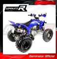 YFM 250 RAPTOR EXHAUST Yamaha Muffler Auspuff Sportauspuff Silencer Echappement Silencieux Scarico Scarichi Escape Wydech Tłumik Carbon Tip MX 2008 - 2013 DOMINATOR 2