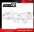 complete exhaust system with muffler DOMINATOR Full System GP fits to Yamaha MT 09 2021  2023 5