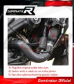 Yamaha MT 09 2021 - 2022 Full  Exhaust System  Muffler Auspuff Sportauspuff Silencer Echappement Silencieux Scarico Scarichi Escape Collector Manifold Wydech Tłumik  HP3 Low Level  DOMINATOR 8