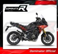 complete exhaust system with muffler DOMINATOR Full System HP5 BLACK fits to Yamaha MT 09 TRACER 900 2015  2020 2