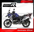 BMW R1200GS 2008-2009  motorcycle Exhaust Muffler Auspuff Sportauspuff Silencer Echappement Silencieux Scarico Scarichi Escape Wydech Tłumik  HP7 BLACK  Dominator 3