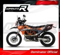 KTM 690 ENDURO R 2021 - 2022  motorcycle Exhaust Muffler Auspuff Sportauspuff Silencer Echappement Silencieux Scarico Scarichi Escape Wydech Tłumik HP1 BLACK  Dominator 3