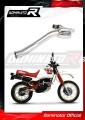 Yamaha XT 600 TENERE  Exhaust Header Head pipe Linkpipe Downpipe  collector manifold 1987 - 1989 dominator