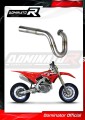 Honda CRF 450 R RX  Exhaust Header Head pipe Linkpipe Downpipe  collector manifold 2021 dominator