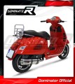 exhaust muffler DOMINATOR OV fits to Piaggio Vespa GTS 125 2007  2012 3