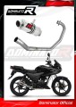 kompletny układ wydechowy z tłumikiem DOMINATOR Full System GP1 pasujący do motocykla Honda CBF 125 2009 - 2014