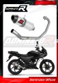 kompletny układ wydechowy z tłumikiem DOMINATOR Full System HP3 pasujący do motocykla Honda CBF 125 2009 - 2014