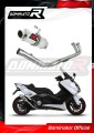 complete exhaust system with muffler DOMINATOR Full System GP1 fits to Yamaha XP 530 TMAX 2012  2016