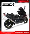 kompletny układ wydechowy z tłumikiem DOMINATOR Full System GP1 pasujący do motocykla Yamaha T-MAX 500 2008 - 2011 3