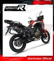 Honda CRF 1000L Africa Twin 2015 -2017  motorcycle Exhaust Muffler Auspuff Sportauspuff Silencer Echappement Silencieux Scarico Scarichi Escape Wydech Tłumik HP7 BLACK  Dominator 2
