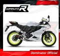 kompletny układ wydechowy z tłumikiem DOMINATOR Full System GP CZARNY pasujący do motocykla Yamaha YZF R125 2019 - 2020 2