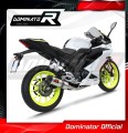 complete exhaust system with muffler DOMINATOR Full System HP3 fits to Yamaha YZF R125 2019  2020 3