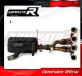 wydech tłumik DOMINATOR HP3 LOW LEVEL pasujący do motocykla Suzuki GSXR 750 K8 K9 L0 2008 - 2010 5
