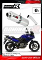 wydech tłumik DOMINATOR Homologowany Owalny pasujący do motocykla DL 650 V-STROM 2004 - 2006