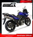exhaust muffler DOMINATOR homologated road legal OVAL fits to DL 650 VSTROM 2004  2006 3