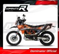 690 ENDURO R  EXHAUST KTM Muffler Auspuff Sportauspuff Silencer Echappement Silencieux Scarico Scarichi Escape Wydech Tłumik Carbon Tip HP1 2019 - 2021 Dominator 3