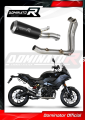 BMW F900XR 2020 - 2022 EXHAUST Full System Muffler Auspuff Sportauspuff Silencer Echappement Silencieux Scarico Scarichi Escape Wydech Tłumik GP BLACK DOMINATOR