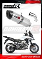Honda VFR 800 X Crossrunner 2015 - 2021 EXHAUST Muffler Auspuff Sportauspuff Silencer Echappement Silencieux Scarico Scarichi Escape Wydech Tłumik HP1 DOMINATOR