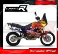 exhaust muffler DOMINATOR MX fits to KTM 990 Adventure 2007  2012 4