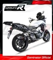 Honda VFR 800 X Crossrunner 2015 - 2021 EXHAUST Muffler Auspuff Sportauspuff Silencer Echappement Silencieux Scarico Scarichi Escape Wydech Tłumik HP1 BLACK DOMINATOR 2
