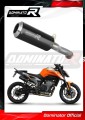 KTM 790 DUKE 2018 - 2020 EXHAUST Muffler Auspuff Sportauspuff Silencer Echappement Silencieux Scarico Scarichi Escape Wydech Tłumik GP BLACK DOMINATOR