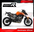 exhaust muffler DOMINATOR GP BLACK fits to KTM 790 Duke 2018  2023 4