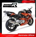 exhaust muffler DOMINATOR ROUND fits to Honda CBR 600 F2 / F3 1991  1998 3
