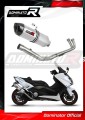 complete exhaust system with muffler DOMINATOR Full System HP1 fits to Yamaha XP 530 TMAX 2012  2016