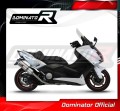 complete exhaust system with muffler DOMINATOR Full System HP1 fits to Yamaha XP 530 TMAX 2012  2016 4