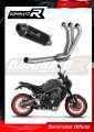 complete exhaust system with muffler DOMINATOR Full System HP3 BLACK fits to Yamaha MT 09 2021  2023