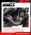 Yamaha MT 09 2021 - 2022 Full  Exhaust System Muffler Auspuff Sportauspuff Silencer Echappement Silencieux Scarico Scarichi Escape Collector Manifold Wydech Tłumik HP3 BLACK DOMINATOR EXHAUST SYSTEM 8