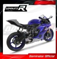 exhaust muffler DOMINATOR titanium GP3 fits to YZF R6 2017  2023 3