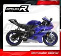 Yamaha YZF R6 2017 - 2022 EXHAUST Muffler Auspuff Sportauspuff Silencer Echappement Silencieux Scarico Scarichi Escape Wydech Tłumik GPS BLACK DOMINATOR EXHAUST SYSTEM 3
