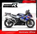 Suzuki GSXR 1000 K1-K4 2001 - 2004 Slip-on Exhaust Muffler Auspuff Sportauspuff Silencer Echappement Silencieux Scarico Scarichi Escape Marmitta Wydech Tłumik OV DOMINATOR EXHAUST SYSTEM 3