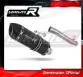 Suzuki GSXR 1000 K1-K4 2001 - 2004 Slip-on Exhaust Muffler Auspuff Sportauspuff Silencer Echappement Silencieux Scarico Scarichi Escape Marmitta Wydech Tłumik HP1 BLACK DOMINATOR EXHAUST SYSTEM 1
