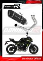 kompletny układ wydechowy z tłumikiem DOMINATOR Full System HP1 CZARNY pasujący do motocykla Kawasaki Z650 2017 - 2023