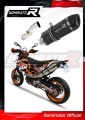 KTM 690 SMC R 2012 - 2017 EXHAUST Muffler Auspuff Sportauspuff Silencer Echappement Silencieux Scarico Scarichi Escape Wydech Tłumik HP1 BLACK Dominator Exhaust System