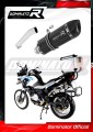 exhaust muffler DOMINATOR HP1 BLACK fits to BMW G650 GS 2011  2018