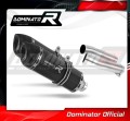 exhaust muffler DOMINATOR HP1 BLACK fits to Aprilia Tuono 1000 R 2006  2010