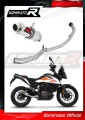 kompletny układ wydechowy z tłumikiem DOMINATOR Full System GP1 pasujący do motocykla KTM 390 Adventure 2020 - 2023 2