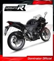 wydech tłumik DOMINATOR HP3 CZARNY pasujący do motocykla Honda CBR 250 R 2011 - 2013 3