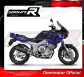 Yamaha TDM 850 Right Side 1991 - 1995 EXHAUST Muffler Auspuff Sportauspuff Silencer Echappement Silencieux Scarico Scarichi Escape Wydech Tłumik HP1 BLACK Dominator Exhaust System 3