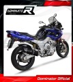 exhaust muffler DOMINATOR HP1 BLACK fits to Yamaha TDM 850 Right Side 1996  2001 3