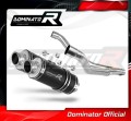 Yamaha TDM 850 1996 - 2001 EXHAUST Muffler Auspuff Sportauspuff Silencer Echappement Silencieux Scarico Scarichi Escape Wydech Tłumik GP1 BLACK Dominator Exhaust System 1