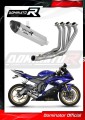 Yamaha YZF R6 2006 - 2016 EXHAUST Collector Manifold Full System Muffler Auspuff Sportauspuff Silencer Echappement Silencieux Scarico Scarichi Escape Wydech Tłumik HP8 Dominator Exhaust System