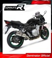 exhaust muffler DOMINATOR HP1 fits to Suzuki GSF 650 BANDIT N / S 2007  2016 3