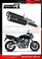 exhaust muffler DOMINATOR GP BLACK fits to Honda CB 900F HORNET 2002  2007