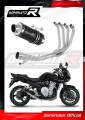 complete exhaust system with muffler DOMINATOR Full System GP1 BLACK fits to Suzuki GSF 1250 N / S BANDIT 2007  2016