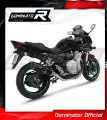 complete exhaust system with muffler DOMINATOR Full System HP1 BLACK fits to Suzuki GSF 1250 N / S BANDIT 2007  2016 3